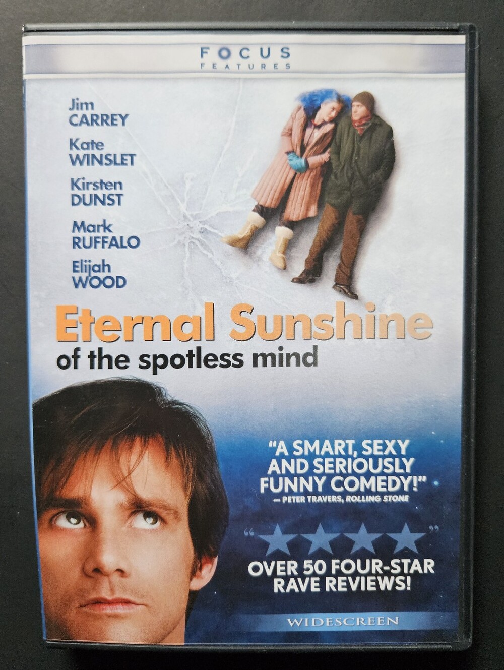 Eternal Sunshine of the Spotless Mind DVD (2004) Jim Carrey Kate Winslow